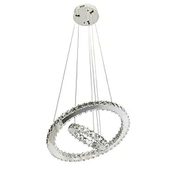 Люстра стельова LED Levistella 802L7162 CH, 34W, сучасний стиль, хромований метал