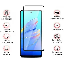 Захисне скло BeCover для Tecno Camon 30 (CL6) Black (712499) - мініатюра 3