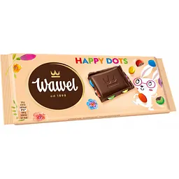 Шоколад чорний Wawel Happy Dots 90 г (921840) - мініатюра 2