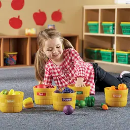 Навчальний ігровий набір-сортер Learning Resources Фермерський ринок (LER3060) - мініатюра 7