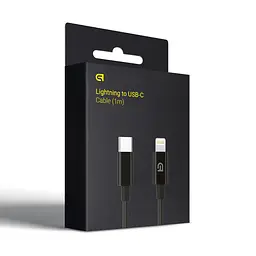 Кабель ArmorStandart AMQGJ2B Lightning to USB-C Cable 1m black (ARM64293) - мініатюра 5
