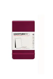 Репортерський блокнот Leuchtturm1917 Кишеньковий, Бордовий, чисті аркуші (364403)