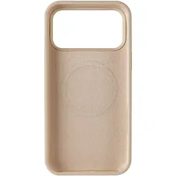 Чохол Epik Silk Duo Color (AA) NO LOGO with Magnetic Fit для Apple iPhone 17 Pro Max / 18 Pro Max (6.9") Antique White - мініатюра 3