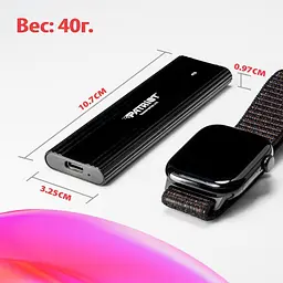 Портативний накопичувач SSD Patriot Transporter Lite 4 TB Type-C (PTPL4TBPEC) - мініатюра 6