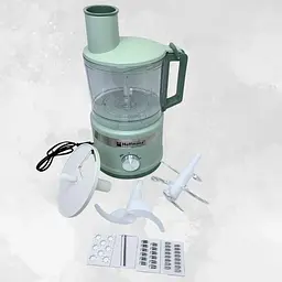 Кухонний подрібнювач овочерізка Hoffmans Electronics HM-2076 універсальний чоппер 1000 Вт М'ятний - мініатюра 2