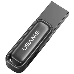 Флеш-накопичувач Usams US-ZB333 USB 3.0 Zinc Alloy Rotating 128GB Tarnish - мініатюра 2