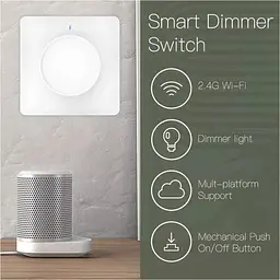 Розумний вимикач Tuya Smart WiFi Dimmer White ZSWKD [109125] - мініатюра 6