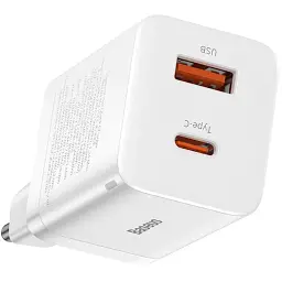 ЗП Baseus Super Si Pro 30W (CCSUPP-E02) білий - мініатюра 2