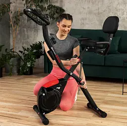 Велотренажер Hop-Sport HS-3030X Apeks X-Bike чорний - мініатюра 7