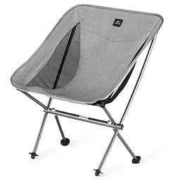 Стілець складаний ультралегкий Naturehike Stellaluna L04 CNK2450JJ015 сірий