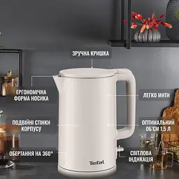 Електрочайник Tefal KO140BE0 [148604] - мініатюра 7