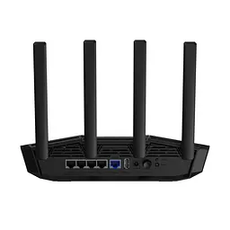 Бездротовий маршрутизатор Asus TUF Gaming BE3600 V2 (TUF-BE3600 V2) (90IG0A90-MO9C00) - мініатюра 5