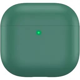 Чохол AhaStyle Ultra-Thin Colorful Silicone Case для Apple AirPods 4 Midnight Green [CP-WG172-PG] [133828]