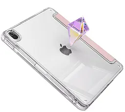 Чехол-книга BeCover Ultra Slim Origami Transparent с креплением Apple для Apple iPad Mini 7 2024 Pink (712936) - миниатюра 3