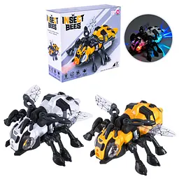 Інтерактивна механічна іграшка-комаха Insect bees зі світлом та звуком (HJ908) в асортименті