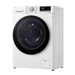 Прально-сушильна машина LG фронтальна, 9(5)кг, 1200, А, 48см, дисплей, пара, інвертор, білий (F2V3FG0W) - мініатюра 5