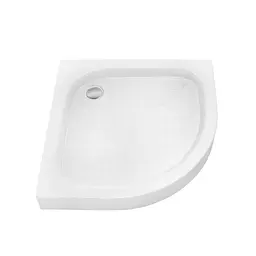 Душова кабіна Kroner KRP Harz - C.F.F. 90x90 см CV029560, хром матовий - мініатюра 4