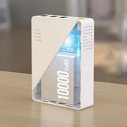 Джерело безперебійного живлення Marsriva DC UPS для роутерів KP3 3xDC+USB OUT 5V/9V/12V, 2А/18W, 10000mAh (37Wh) Li-ion - мініатюра 5