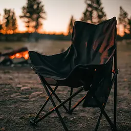 Крісло туристичне складне 47*58*70 см, чорний LUGI SJ-0056-1 - мініатюра 3