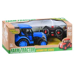 Трактор Bambi на радіокеруванні CR1922(Blue), акумулятор, USB-зарядне, 20 см - мініатюра 2