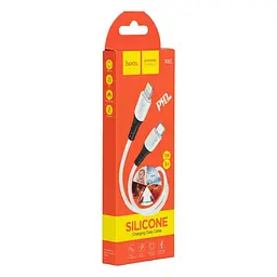 Кабель USB Hoco X82 Lightning білий 2.4А (Hoco X82)