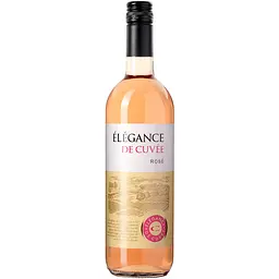 Вино Elegance de Cuvee Rose рожеве сухе 0.75 л
