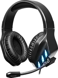Ігрові навушники Defender Rival 2.2м з мікрофоном та підсвічуванням (Чорний)