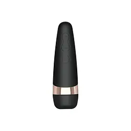 Вакуумний стимулятор клітора з вібрацією Satisfyer Pro 3+ чорний - мініатюра 3