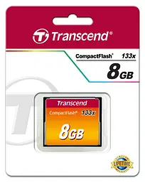 Transcend Карта пам'яті CF 8GB 133X - мініатюра 5