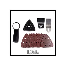 Реноватор Einhell TC-MG 250 CE, 250Вт, 11000-20000об/хв, набір насадок (4465185) - мініатюра 2