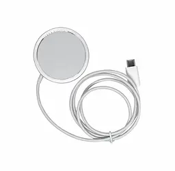 Безротовий магнітний зарядний пристрій XON AirCharge MagLink M1 (15W) USB Type-C (AM1CW 5962) Білий - мініатюра 4