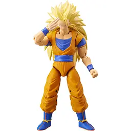 Фігурка анімаційного персонажа Bandai Dragon Ball Stars Poseable Супер Сайян 3 Гоку (123829) - мініатюра 2