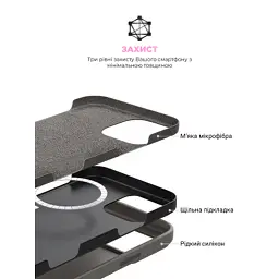 Чохол до мобільного телефона Armorstandart ICON2 MagSafe Apple iPhone 16 Pro Stone Grey (ARM81316) - мініатюра 6