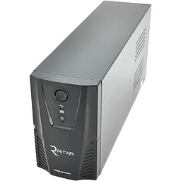ДБЖ Ritar RTP850L-UX-IEC (510W) Proxima-L, LED, AVR, 3st, USB, 4xIEC-320 C14, 145-290Vac, 1x12V9Ah, plastik Case