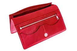 Чоловіче шкіряне портмоне GRANDE PELLE 10х19.5х1.5 см acs0029361 - мініатюра 3