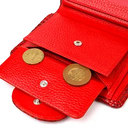 Жіночий шкіряний гаманець Canpellini 10х13х1,5 см acs0025189 - мініатюра 6