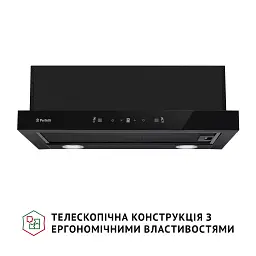 Витяжка телескопічна Perfelli TL 662 BL Motion Control - мініатюра 2