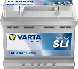 Акумулятор Varta Dynamic SLI 12В 60Аг 540А (EN) L+ (560127054)