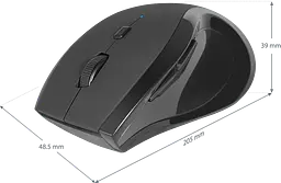 Bluetooth миша DEFENDER Accura MM-295 (52295) black UA - мініатюра 3