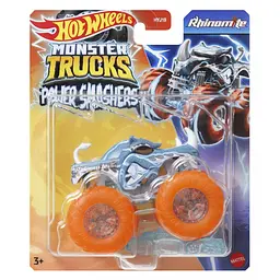 Базова машинка-позашляховик Hot Wheels Monster Trucks Power Smashers 1:64 в асортименті (HYJ19) - мініатюра 7