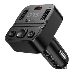 АЗП з FM-модулятором HOCO E87 Delta 35W(1A1C) BT FM transmitter