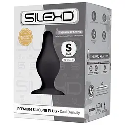 Двошарова силіконова анальна пробка SilexD (Model 2 size S) SILEXD SO5014 91713 - мініатюра 2