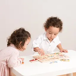 Пазл дерев’яний New Classic Toys Транспорт, 8 частин (10432) - мініатюра 6
