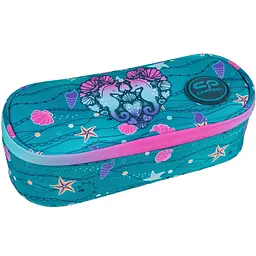 Пенал на блискавці CoolPack Campus Seafish з органайзером для ручок 23x9x5 см (F062963)
