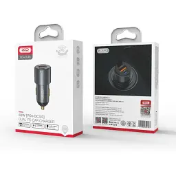 Зарядний пристрій XPRO CC45 PD30W PD+USB30W Shared 60W Metal (37478-01_319) - мініатюра 3
