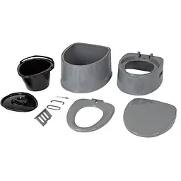 Біотуалет Bo-Camp Portable Toilet Comfort 7 Liters Grey (5502815) - мініатюра 7