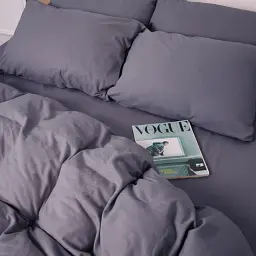 Комплект постільної білизни MirSon Фланель 001 Ash grey 160х220 см сірий (2200009648182) - мініатюра 10