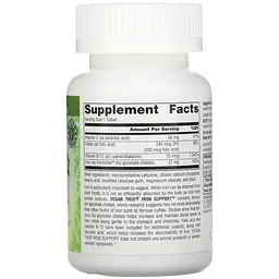 Хелат заліза Source Naturals Iron Support 180 таблеток - мініатюра 2