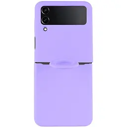 Чохол Foldables Silicone Cover Lakshmi (AAA) для Samsung Galaxy Z Flip4 Бузковий / Dasheen - мініатюра 2