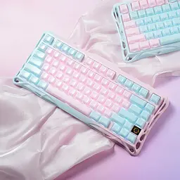 Клавіатура GravaStar Mercury K1 Lite 80keys BSUN Grey BT/WL/USB Lumen Rose (GSK1LITE_PM_PNK) - мініатюра 8